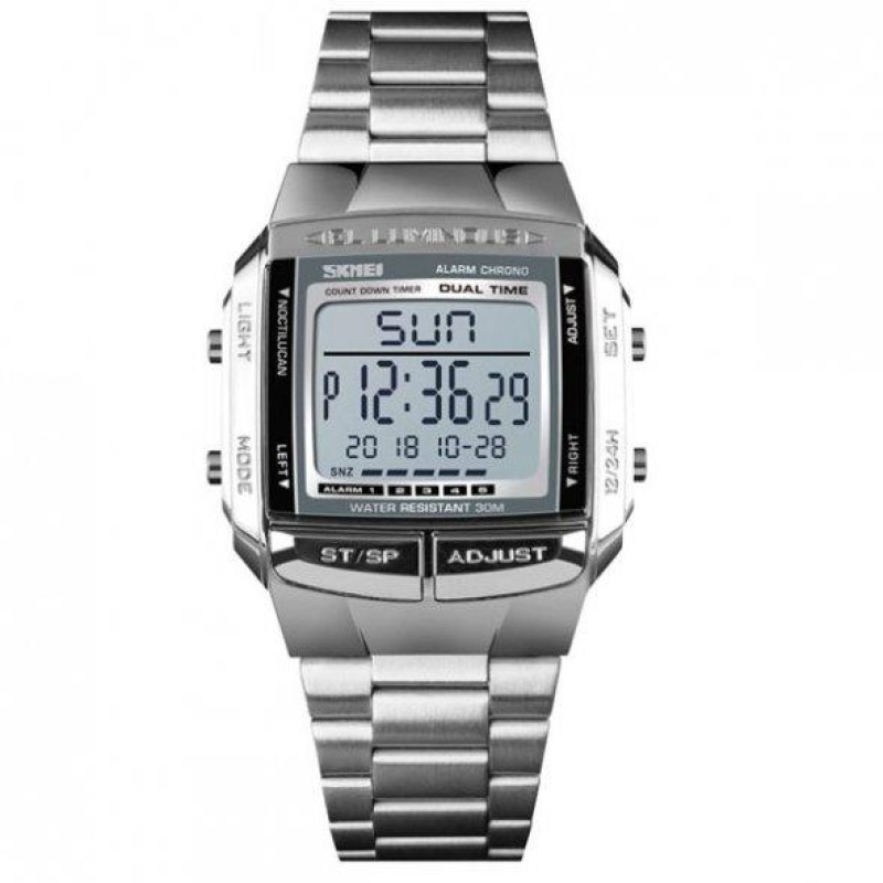 Спортивний годинник Skmei Illuminator Сріблястий