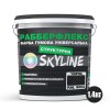 Фарба гумова структурна «РабберФлекс» SkyLine Чорна RAL 9004 1,4 кг