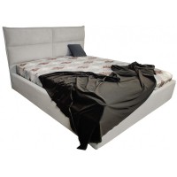 Ліжко двоспальне BNB Secret Premium 180 х 200 см Allure Сірий