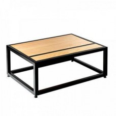 Кавовий журнальний столик у стилі Loft NS-645 430x1000x600 мм Черный