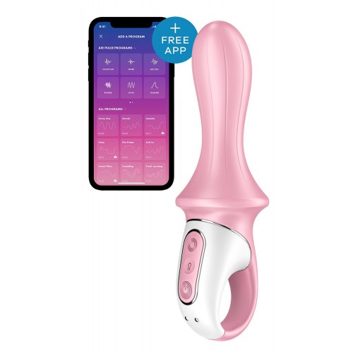 Анальний смарт-вібратор Satisfyer Air Pump Booty 5+, надувається в інтернет супермаркеті PbayMarket!