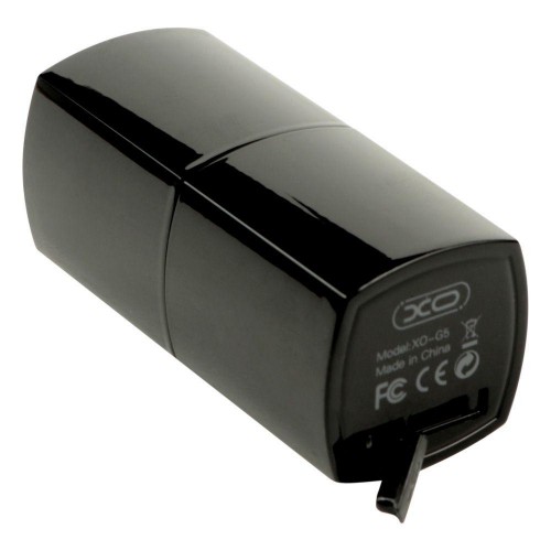 Бездротові навушники XO G5 Lipstick Type C Bluetooth V5.0 35/400mAh 5h Black