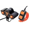 Фара передня ProX Polaris 3xCree з пультом Чорний (A-O-B-P-0319)