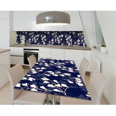 Наклейка 3Д вінілова на стіл Zatarga «Японська ніч» 650х1200 мм для будинків, квартир, столів, кав'ярень