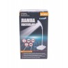 Лампа настільна гнучка MASTERTOOL 125х100х350 мм COB LED USB/3xAA ABS 94-0814