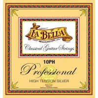 Струни для класичної гітари La Bella 10PH Professional Classic Guitar Strings High Tension Silver Струни для класичної гітари La Bella 10PH Professional Classic Guitar Strings High Tension Silver