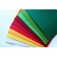 Набір китайського жорсткого фетру 2 мм Pugovichok Осінній букет 9 кольорів для рукоділля (7167) Набір китайського жорсткого фетру 2 мм Pugovichok Осінній букет 9 кольорів для рукоділля (7167)