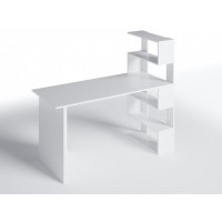 Стіл письмовий Меблева Площа СП-4 141.6х60х123 см Білий Стіл письмовий Меблева Площа СП-4 141.6х60х123 см Білий