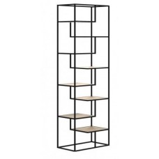 Стелаж для зберігання в стилі Loft NS-1723 2130x700x320 мм Черный