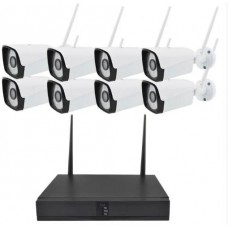 Комплект відеоспостереження D600В бездротовий 5G OPT-TOP Kit 720P WIFI на 8 камер (1756375398)
