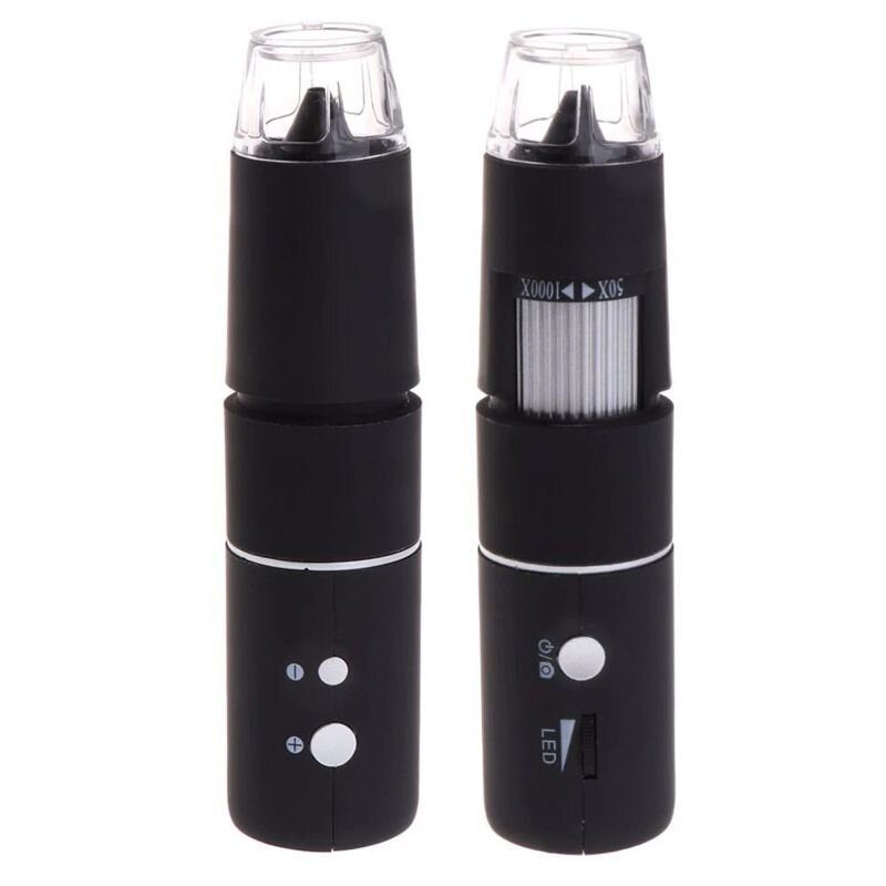 Wifi мікроскоп цифровий акумуляторний з 1000х кратним збільшенням KKMOON BW-1000, із записом фото / відео на смартфон