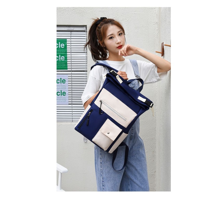 Жіночий рюкзак тканинний Dezger Pariser 30 л Синій