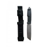 Ніж танто туристичний Gorillas BBQ 2-2268b 27 см Чорний (KN1058)