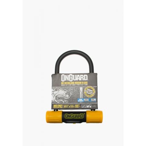 Велозамок Onguard U-lock 8013М BULLDOG Medium 90x175 Чорний з жовтим в інтернет супермаркеті PbayMarket!