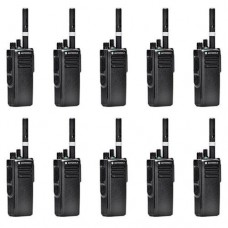 Комплект 10 шт рація Motorola DP4400e VHF AES-256 шифрування