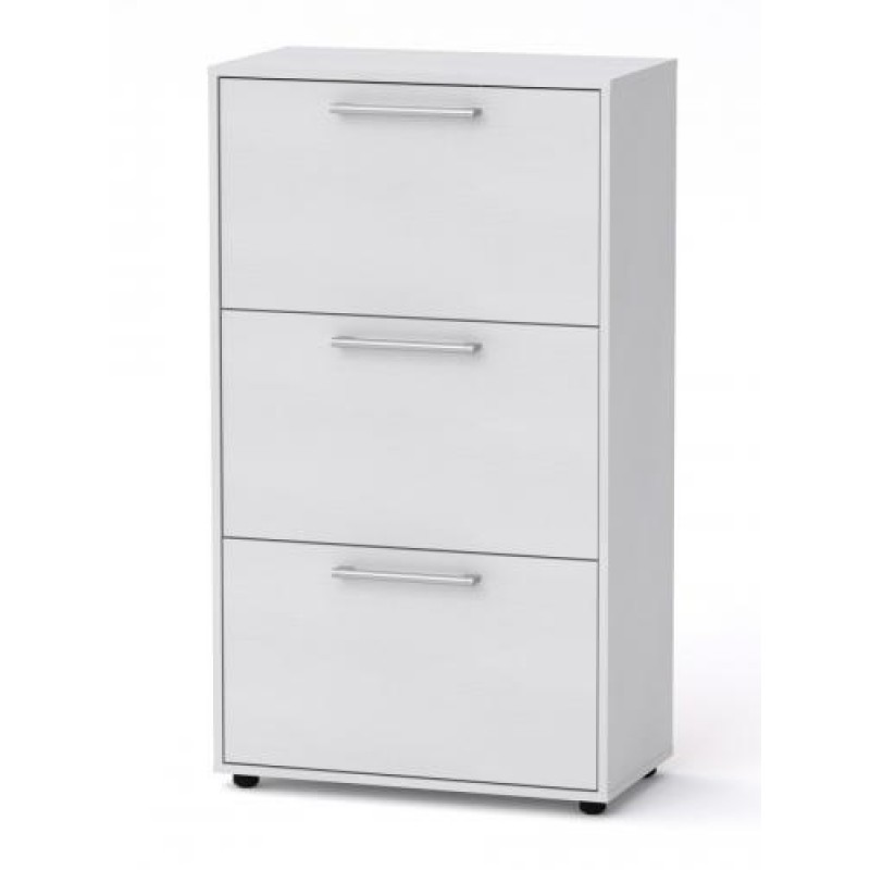 Висока тумба для взуття Компанит ТО 20 70х38х84,2 см Альба білий