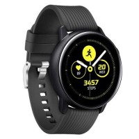 Ремінець BeWatch шириною 20 мм для Samsung Galaxy Active 2 Galaxy watch 3 41 мм Чорний (1012101) Ремінець BeWatch шириною 20 мм для Samsung Galaxy Active 2 Galaxy watch 3 41 мм Чорний (1012101)