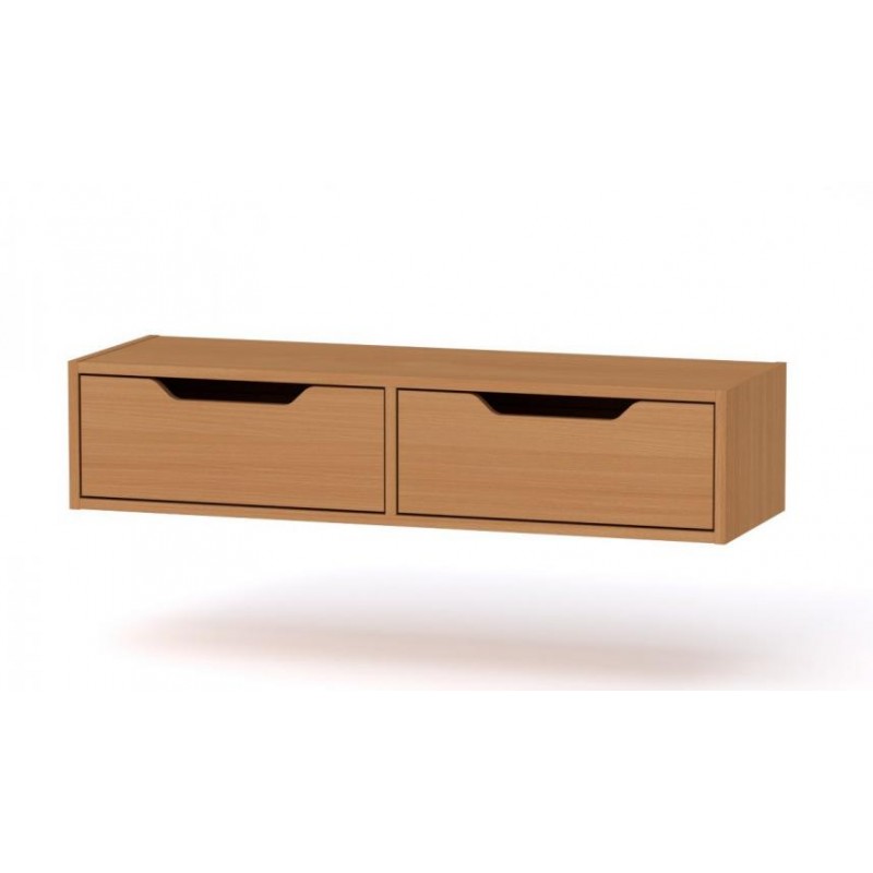 Навісне трюмо Компанит 11 100х33х22 см Бук