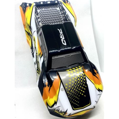 Корпус кузов для машини Conquer монстер-трак RC 1/16 WL Toys Помаранчевий (16102-6211) Корпус кузов для машини Conquer монстер-трак RC 1/16 WL Toys Помаранчевий (16102-6211)