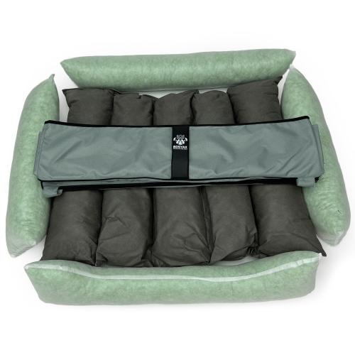 Лежак ліжко для собак всіх порід EGO Bosyak Waterproof L 90х75 Сірий (спальне місце для великих собак) Лежак ліжко для собак всіх порід EGO Bosyak Waterproof L 90х75 Сірий (спальне місце для великих собак)