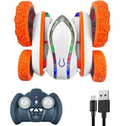 Машинка всюдихід Stunt Car Storms на радіокеруванні White-Orange Машинка всюдихід Stunt Car Storms на радіокеруванні White-Orange