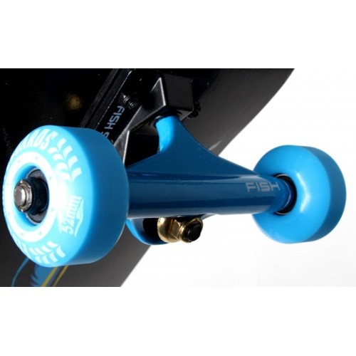 Скейтборд Fish Finger Black-Blue (1736302984) Скейтборд Fish Finger Black-Blue (1736302984)
