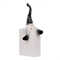 М'яка іграшка Yes! Fun Хелловін «Гном» 48 см LED тіло 973719 Чорно-білий М'яка іграшка Yes! Fun Хелловін «Гном» 48 см LED тіло 973719 Чорно-білий