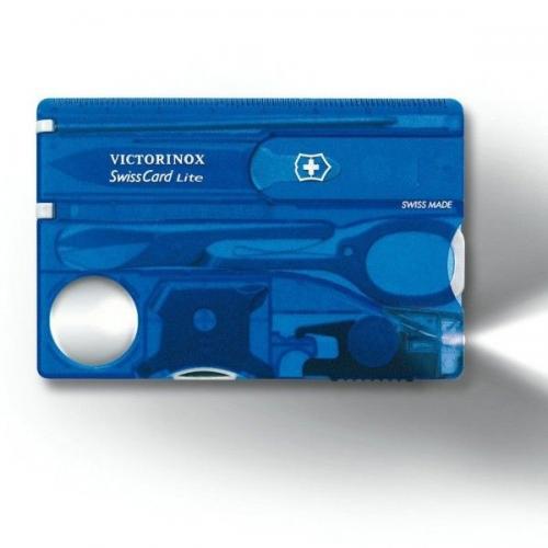 Набір Victorinox SwissCard Lite Синій (0.7322.T2) Набір Victorinox SwissCard Lite Синій (0.7322.T2)