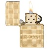 Запальничка бензинова Zippo Basketweave Design Золотистий (46274)