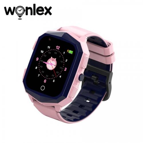 Дитячий розумний GPS годинник Wonlex KT20s Pink з відеодзвінком (SBWKT20SP)