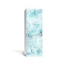 Наклейка на холодильник Zatarga «Ангельські води» 650х2000 мм вінілова 3Д наклейка декор на кухню