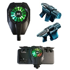 Ігровий комплект: кулер для смартфона охолодження MEMO DL06 та тригери на 6 пальців М41