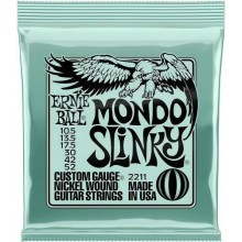 Струни для електрогітари Ernie Ball 2211 Mondo Slinky Nickel Wound 10.5/52