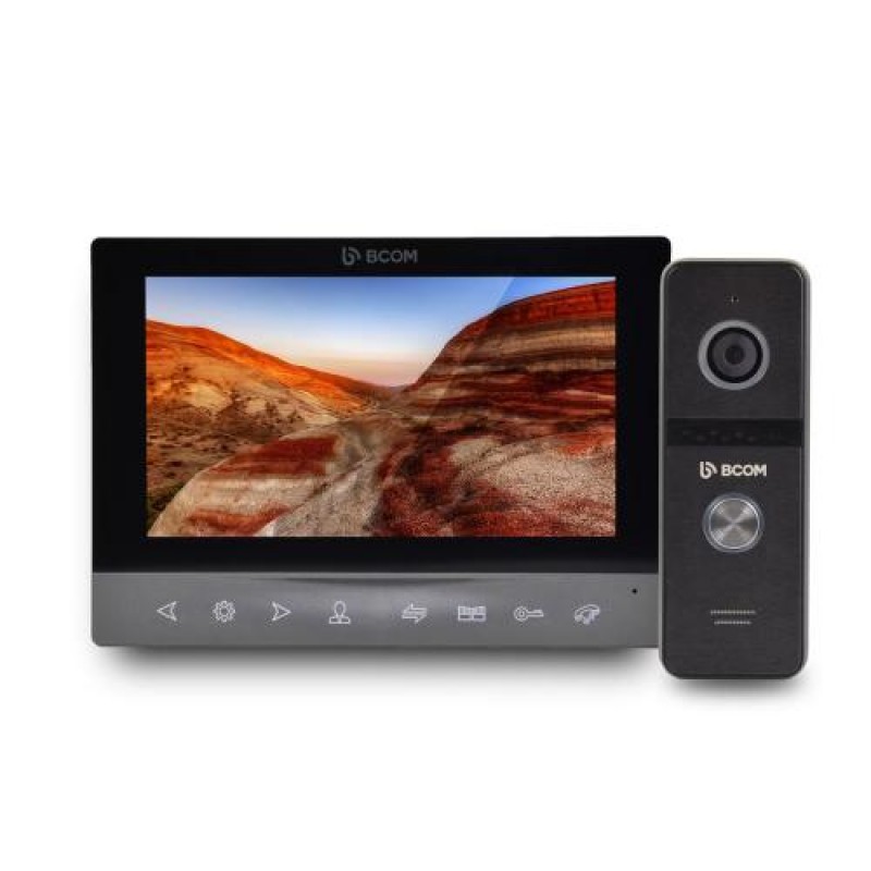Комплект відеодомофон і відеопанель BCOM BD-791FHD/T Kit 7 з підтримкою Tuya Smart