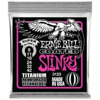 Струни для електрогітари Ernie Ball 3123 Regular Slinky Titanium Coated Strings 9/42 Струни для електрогітари Ernie Ball 3123 Regular Slinky Titanium Coated Strings 9/42
