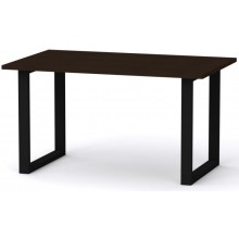 Стіл журнальний Лофт-1 Компаніт Венге темний (80х50х42, 8 см)