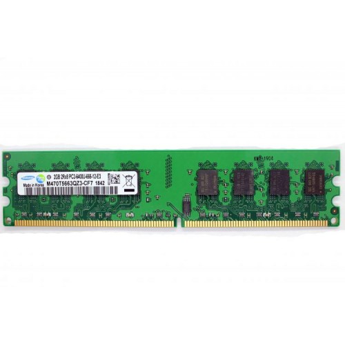 Оперативна пам'ять Samsung DDR2-800 2048MB PC2-6400 (M378T5663QZ3-CF7) Оперативна пам'ять Samsung DDR2-800 2048MB PC2-6400 (M378T5663QZ3-CF7)