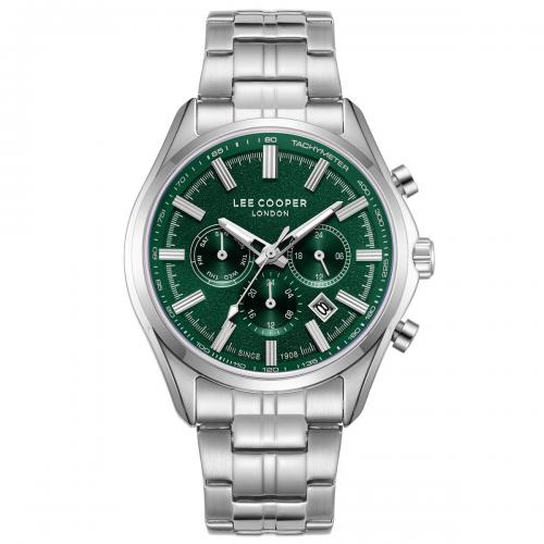 Наручний годинник чоловічий Lee cooper Fenix Green Сріблястий (3445) Наручний годинник чоловічий Lee cooper Fenix Green Сріблястий (3445)