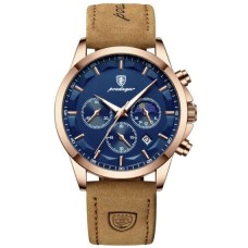 Годинник чоловічий наручний Poedagar West Золотий (2499544186)