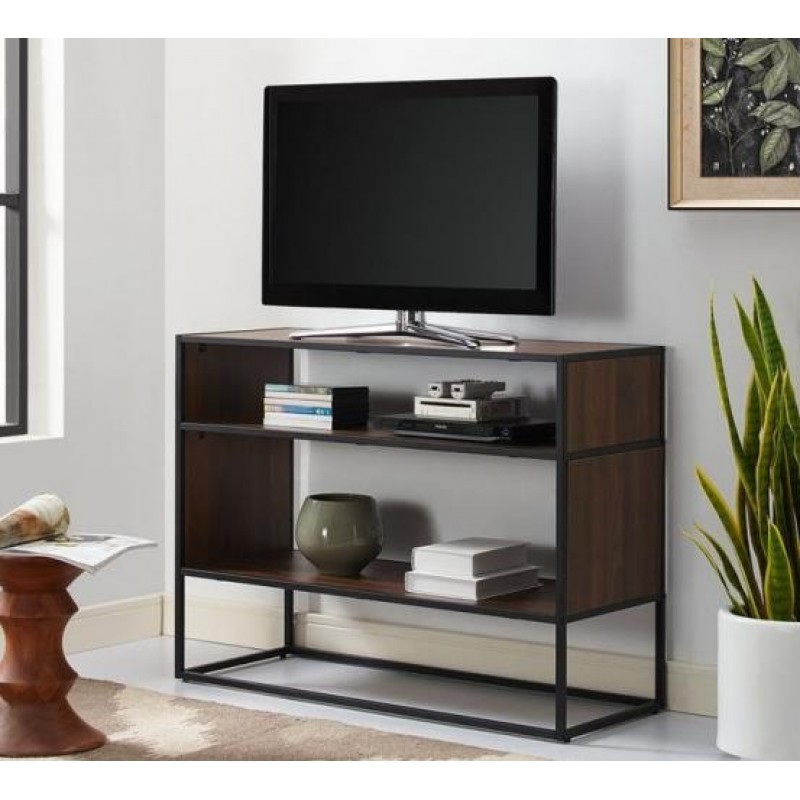 Тумба підставка для TV у стилі Loft NS-2104 830x1200x400 мм Черный