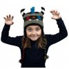 Шапка з вушками дитяча Kathmandu Animals Monster One Size Сірий + Чорний (22929) в інтернет супермаркеті PbayMarket!