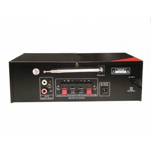 Підсилювач звуку Bluetooth UKC SN 222 BT Black (008335) Підсилювач звуку Bluetooth UKC SN 222 BT Black (008335)