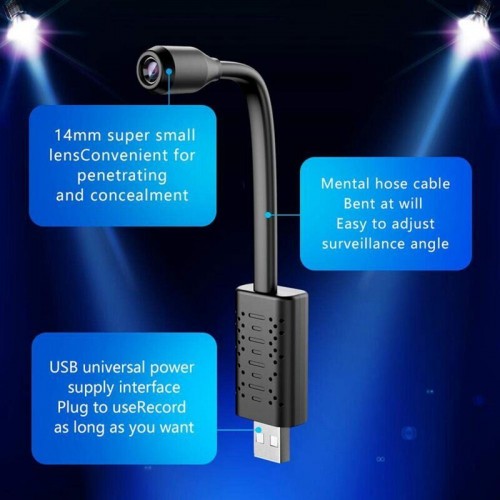 USB камера мініатюрна - реєстратор на гнучкому шлейфі Jianshu U20 2 Мп (100644) в інтернет супермаркеті PbayMarket!