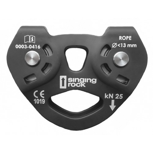 Блок ролик Singing Rock Pulley Tandem Чорний