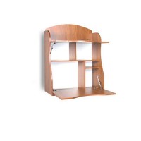 Навісний стіл Тиса Мебель РМ-1 Вільха темна 1053x380x800 мм Навісний стіл Тиса Мебель РМ-1 Вільха темна 1053x380x800 мм