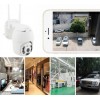 IP камера відеоспостереження вулична з WiFi UKC N3 6913, кольорова з нічною зйомкою, біла