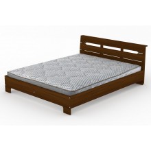 Двоспальне ліжко Компаніт Стиль-160 горіх екко