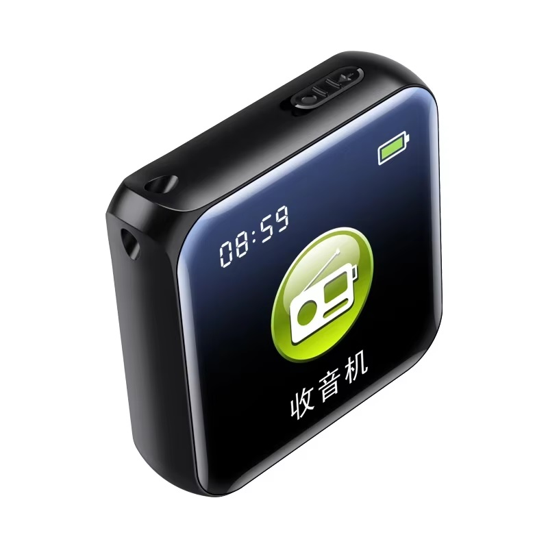 Міні диктофон з великим екраном, радіо та MP3 плеєром Nectronix M30, 16 Гб пам'яті