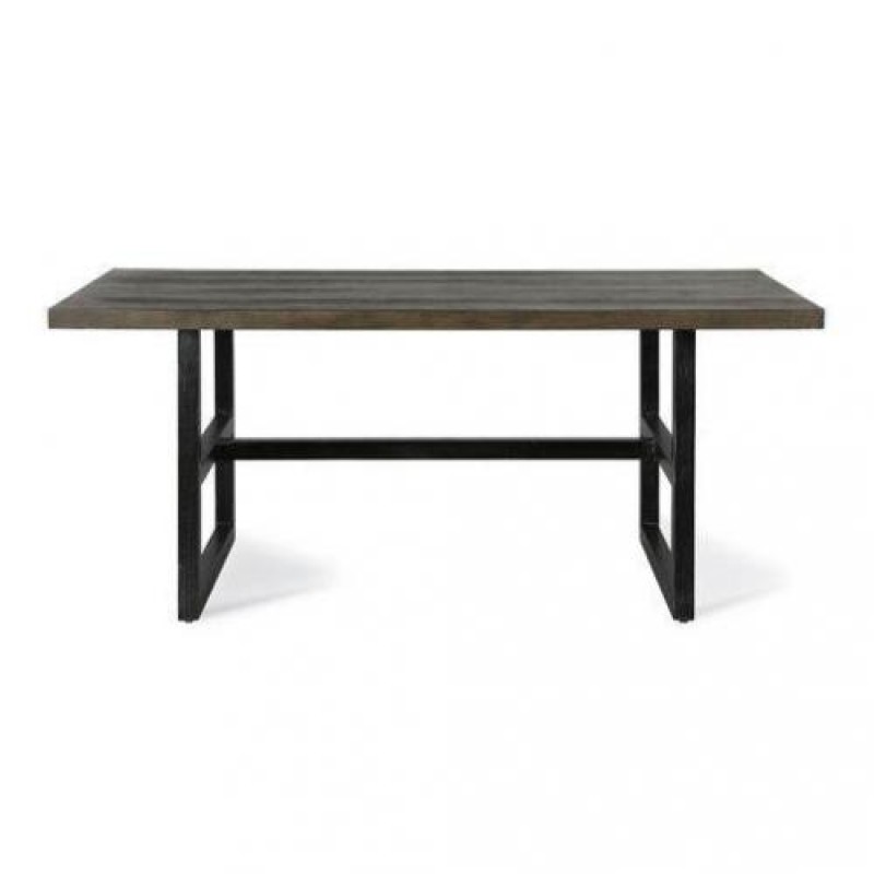 Обідній стіл у стилі Loft NS-1223 780x1800x800 мм Черный