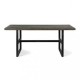 Обідній стіл у стилі Loft NS-1223 780x1800x800 мм Черный